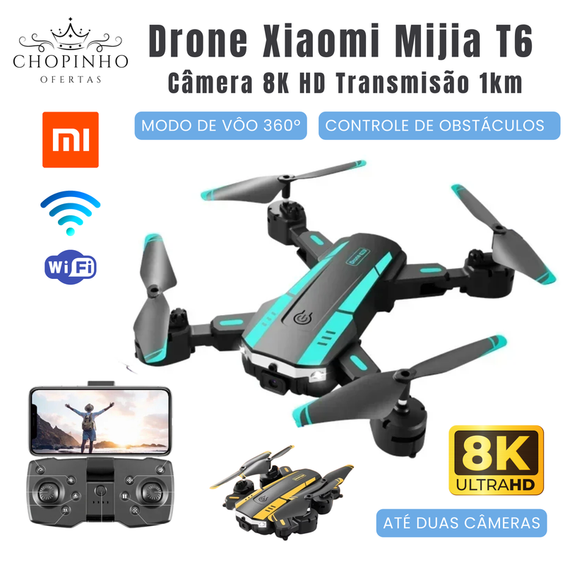 Drone Xiaomi Mijia T6 8k Prof HD